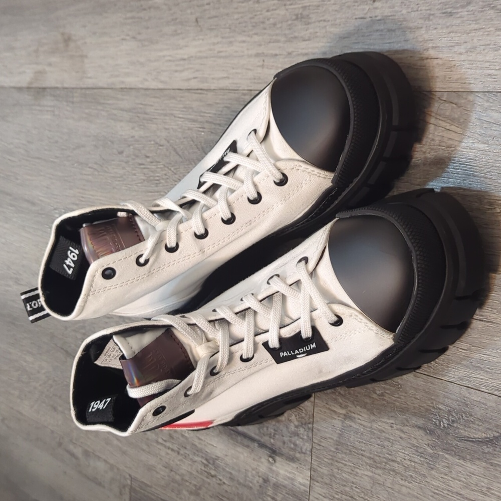 Palladium Revolt Ho TX Star Platform Boots - Picture 3 of 13